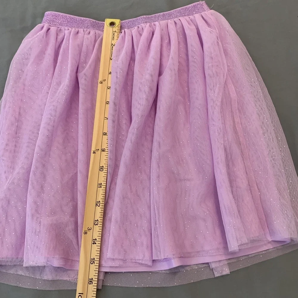 Wonder‎ Nation Dress Way To Celebrate Skirts Girls Large 10-12 Tulle Holiday Set